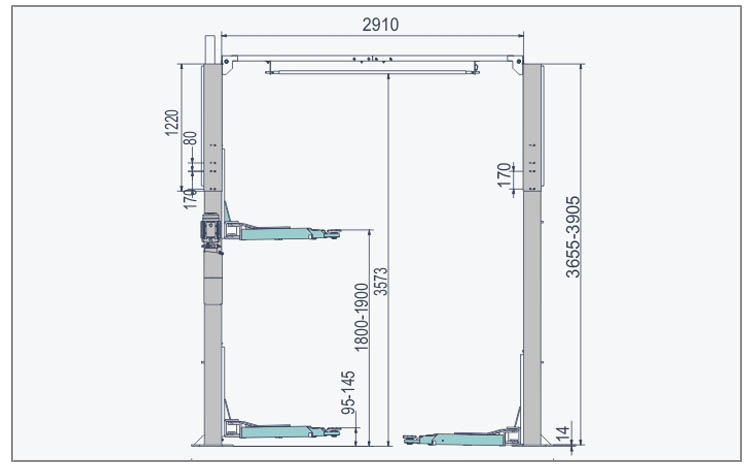 雙柱龍門舉升機(jī)