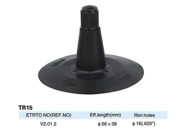 TR15美式橡膠內胎氣門嘴