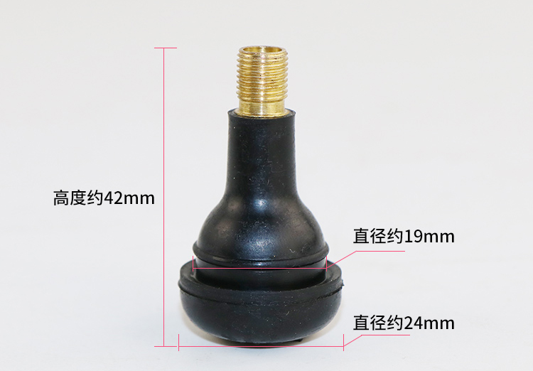 TR415純銅橡膠氣嘴汽車真空胎輪胎氣門嘴