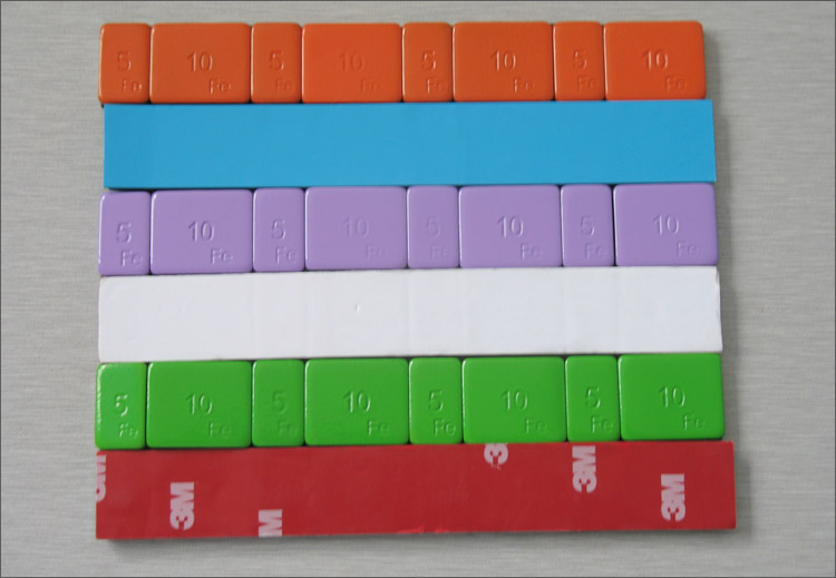 鐵質粘貼平衡塊